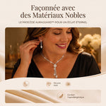 Charger l'image dans la galerie, Parure Éclat Royal — Collier + Boucles d'Oreilles OFFERTES