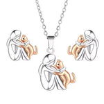 Charger l'image dans la galerie, Amore Mio™ | Collier Canin Félin + Boucles d’oreilles assorties offertes