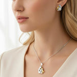 Charger l'image dans la galerie, Amore Mio™ | Collier Canin Félin + Boucles d’oreilles assorties offertes