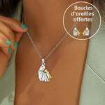 Charger l'image dans la galerie, Amore Mio™ | Collier Canin Félin + Boucles d’oreilles assorties offertes