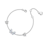 Charger l'image dans la galerie, Bracelet papillon argenté