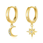 Charger l'image dans la galerie, Boucles "Universe" ~ Argent Sterling