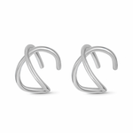Charger l'image dans la galerie, Boucle "Ear Cuff - Nexus" ~ Argent Sterling