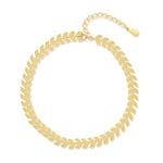 Charger l'image dans la galerie, Bracelet de cheville "Grèce" ~ Argent / Or