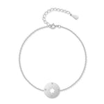 Charger l'image dans la galerie, Bracelet de cheville "Rose des Vents" ~ Argent/Or