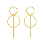 Charger l'image dans la galerie, Boucles "Cascade" ~ Or / Argent