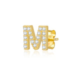 Charger l'image dans la galerie, Boucles "Little Initiale" ~ Argent Sterling