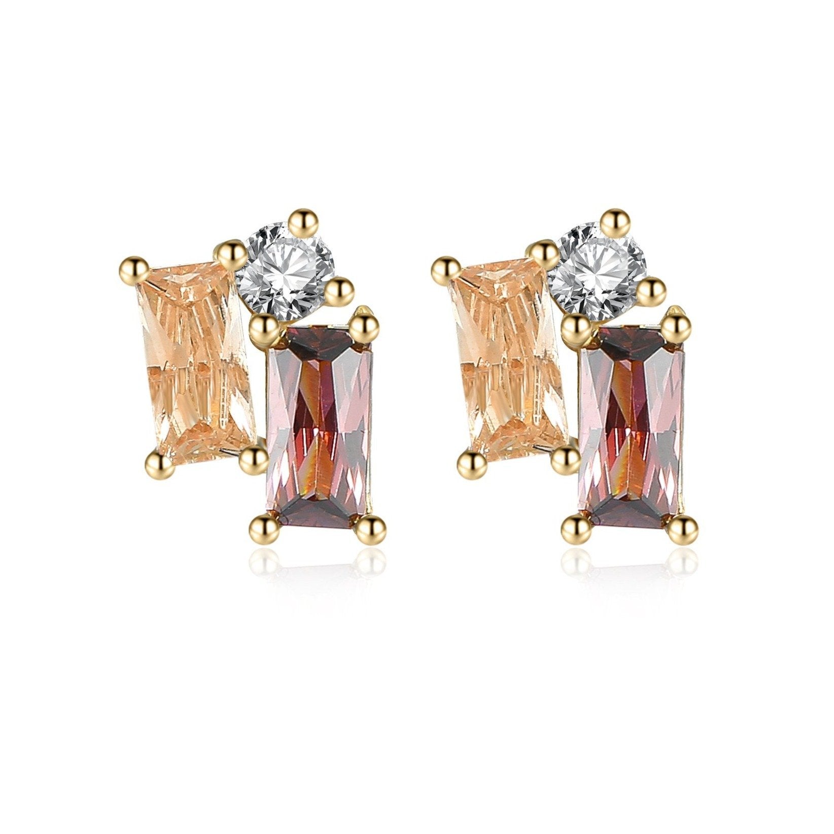 Boucles "Glamour Land" ~ Argent Sterling