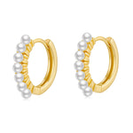 Charger l'image dans la galerie, Boucles "Perle Passion" ~ Argent Sterling