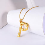 Charger l'image dans la galerie, Collier "Boho Bamboo" ~ Or