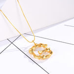 Charger l'image dans la galerie, Collier "Boho Bamboo" ~ Or