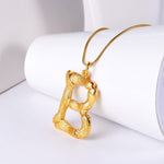 Charger l'image dans la galerie, Collier "Boho Bamboo" ~ Or