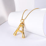 Charger l'image dans la galerie, Collier "Boho Bamboo" ~ Or