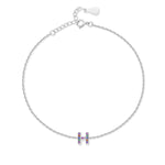 Charger l'image dans la galerie, Bracelet "Shiny Initiale" ~ Argent Sterling