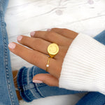 Charger l'image dans la galerie, Bague "Passion Pearl" ~ Argent Sterling