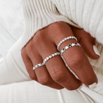 Charger l'image dans la galerie, Bague "Petites Empreintes" ~ Argent Sterling
