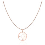 Charger l'image dans la galerie, Collier "Rose des Vents" ~ Or/Rose/Argent