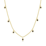 Charger l'image dans la galerie, Collier "Powerful Black" ~ Or / Argent