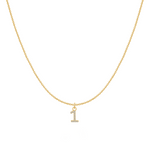 Charger l'image dans la galerie, Collier "Little Numéro" ~ Argent Sterling