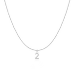 Charger l'image dans la galerie, Collier "Little Numéro" ~ Argent Sterling