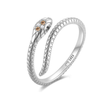 Charger l'image dans la galerie, Bague "Snake" ~ Argent Sterling