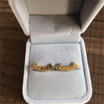 Charger l'image dans la galerie, Boucles "Nom" ~ Personnalisables