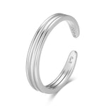 Charger l'image dans la galerie, Bague d'orteil "Trace" ~ Argent Sterling