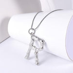 Charger l'image dans la galerie, Collier "Boho Bamboo" ~ Argent