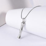 Charger l'image dans la galerie, Collier "Boho Bamboo" ~ Argent