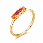 Charger l'image dans la galerie, Bague "Incendie" ~ Argent Sterling