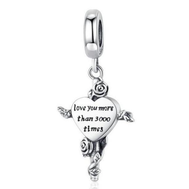 Perle "Âme Cœur" ~ Argent Sterling