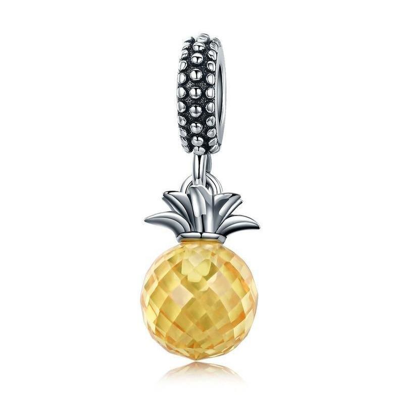 Perle "Ananas" ~ Argent Sterling