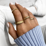 Charger l'image dans la galerie, Bague "Plissage" ~ Argent Sterling