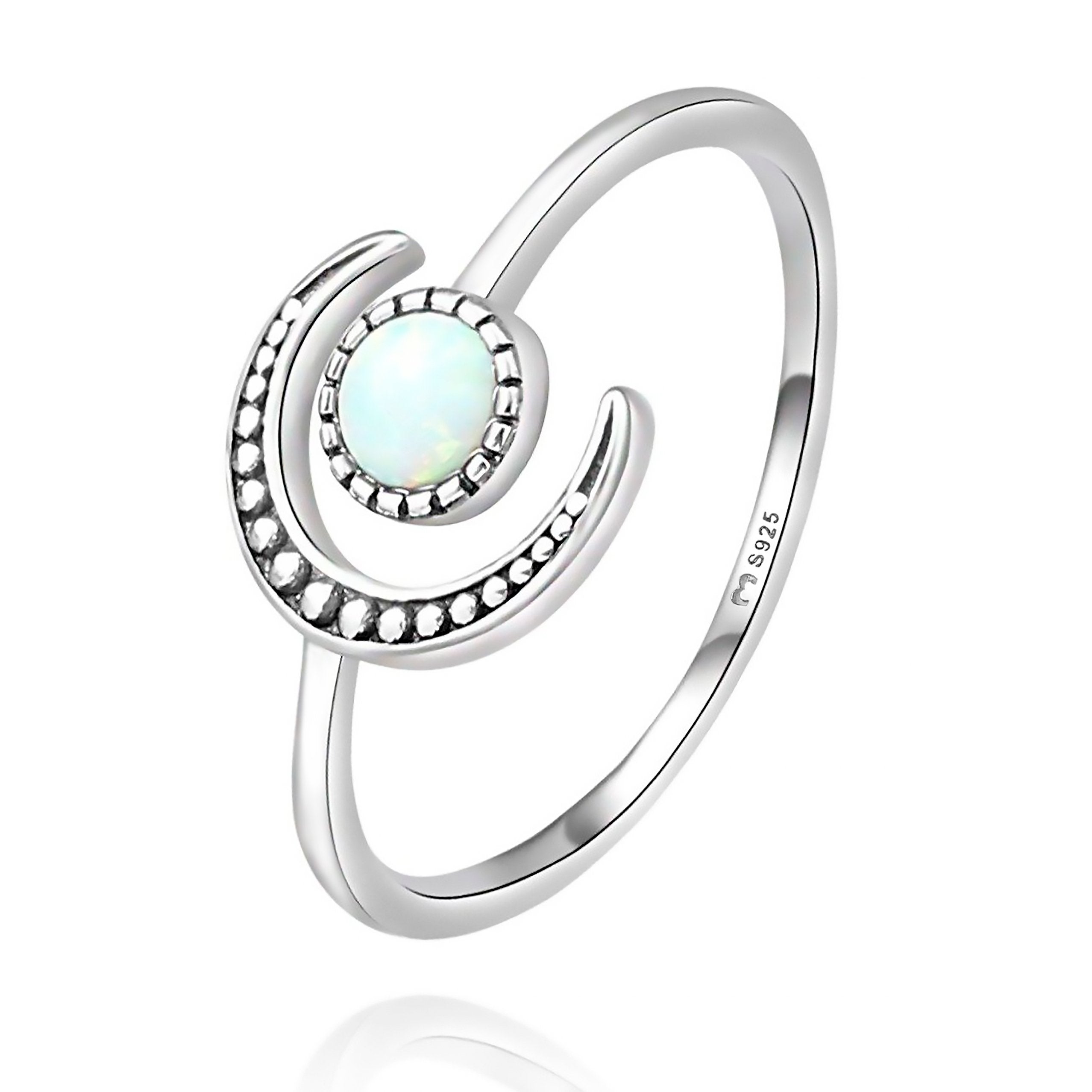 Bague "Lunaire" ~ Argent Sterling