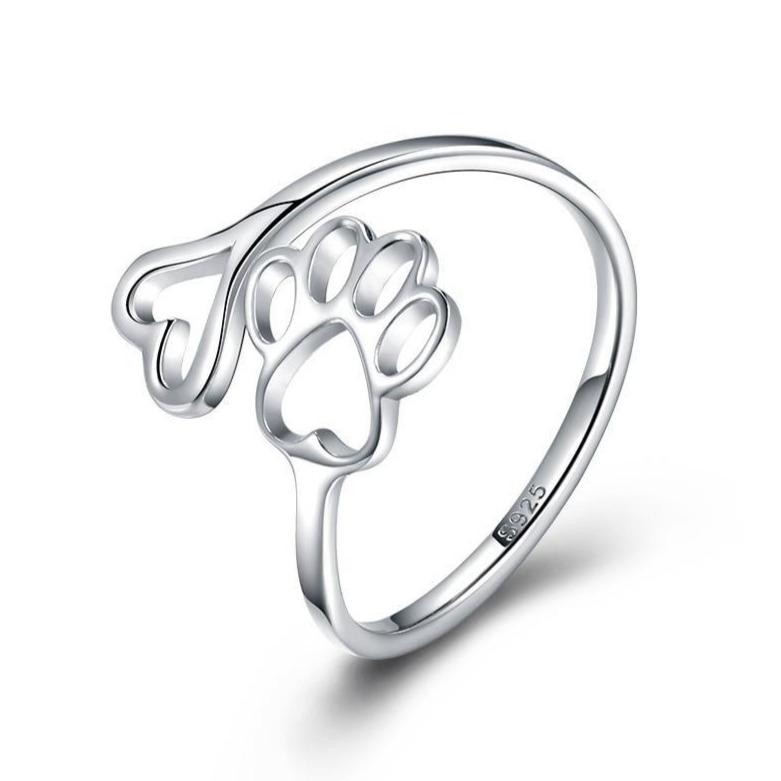 Bague "Animal de Compagnie" ~ Argent Sterling