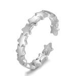 Charger l'image dans la galerie, Bague Midi "Étoiles" ~ Argent Sterling