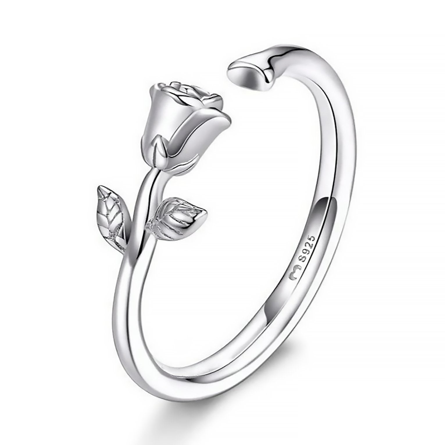 Bague "Petite Rose" ~ Argent Sterling