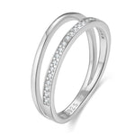 Charger l'image dans la galerie, Bague "Slide" ~ Argent Sterling