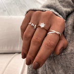 Charger l'image dans la galerie, Bague "Double Cercle" ~ Argent Sterling