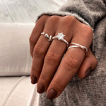 Charger l'image dans la galerie, Bague "Éternité" ~ Argent Sterling