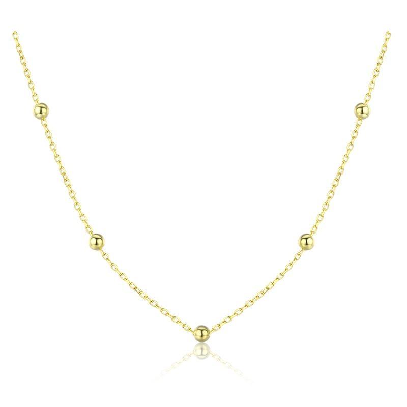 Chaîne "Petites Boules" ~ Argent Sterling