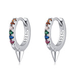 Charger l'image dans la galerie, Boucles "Pick Colors" ~ Argent Sterling