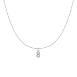 Charger l'image dans la galerie, Collier "Little Numbers" ~ Argent Sterling