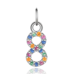 Charger l'image dans la galerie, Collier "Little Numbers" ~ Argent Sterling