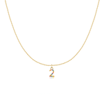 Charger l'image dans la galerie, Collier "Little Numbers" ~ Argent Sterling