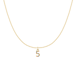 Charger l'image dans la galerie, Collier "Little Numbers" ~ Argent Sterling