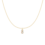 Charger l'image dans la galerie, Collier "Little Numbers" ~ Argent Sterling