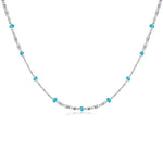 Charger l'image dans la galerie, Collier "Val Bleu" ~ Or/Argent