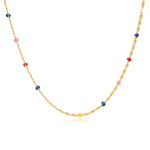 Charger l'image dans la galerie, Collier "Val Colors" ~ Or/Argent