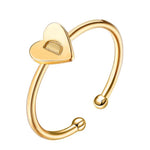 Charger l'image dans la galerie, Bague "Initiale" ~ Or / Rose / Argent